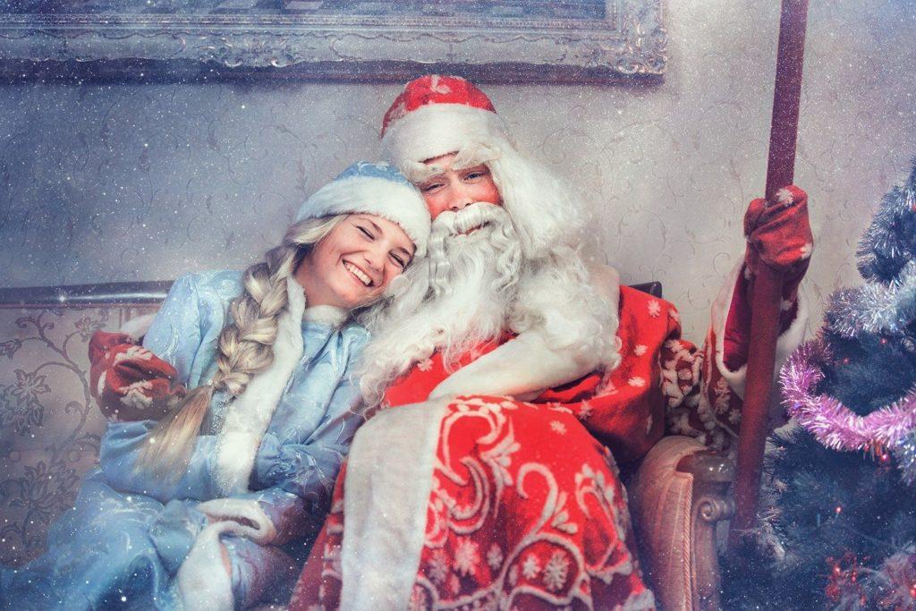 Дед Мороз и Снегурочка